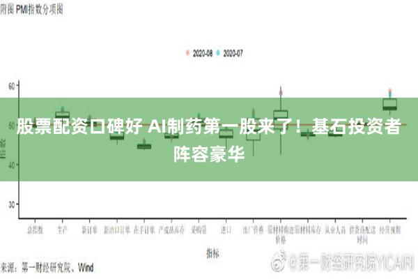 股票配资口碑好 AI制药第一股来了！基石投资者阵容豪华