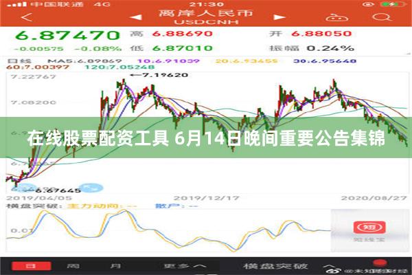 在线股票配资工具 6月14日晚间重要公告集锦