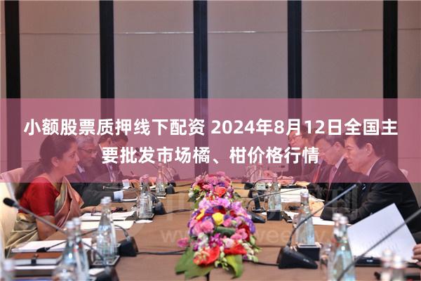 小额股票质押线下配资 2024年8月12日全国主要批发市场橘、柑价格行情