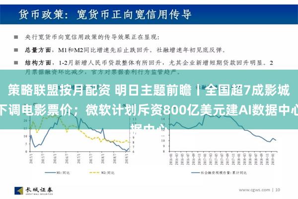 策略联盟按月配资 明日主题前瞻丨全国超7成影城下调电影票价；微软计划斥资800亿美元建AI数据中心